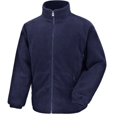 Result Unisex prešívaná zimná fleece mikina R219X Navy