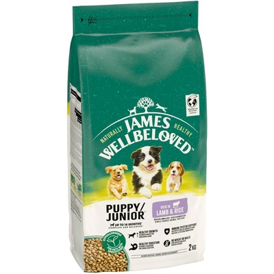 James Wellbeloved Puppy Junior Dog Hypoallergenic Lamb & Rice 2 kg