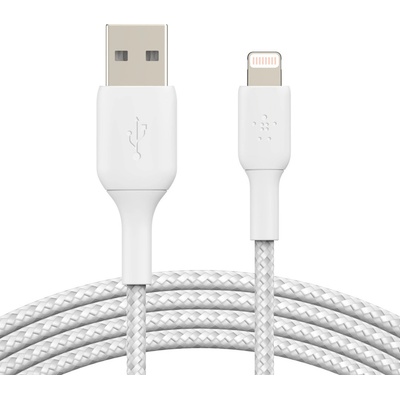 Belkin CAA002bt3MWH USB to Lightning 3m, bílý