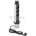 GTV 3 Plug + 2 USB Switch (AE-BPW3S60U-20)