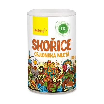 Wolfberry BIO Skořice cejlonská mletá 150 g