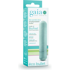 Blush Novelties Gaia Eco Bullet Aqua - superlove