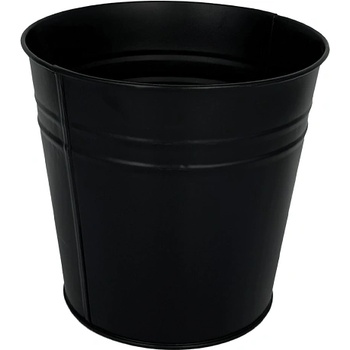 Image 1 of Mica САКСИЯ КРЪГЛА МЕТАЛНА joey h15xd16см ЧЕРНА (1172870)