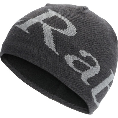 Rab Logo beanie pletená zimní čepice anthracite/granite