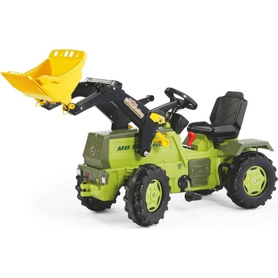 Rolly Toys šliapací traktor s pojazdom Mercedes Benz Bucket