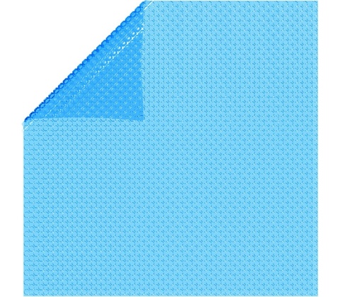 Vidaxl krycí plachta na bazén modrá 210 cm