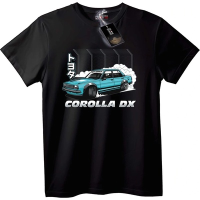 NOONEBRAND Тениска Toyota Corolla DX Автомания - 2XL, White