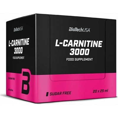 BioTechUSA L-Carnitine 3000, 20x25 ml