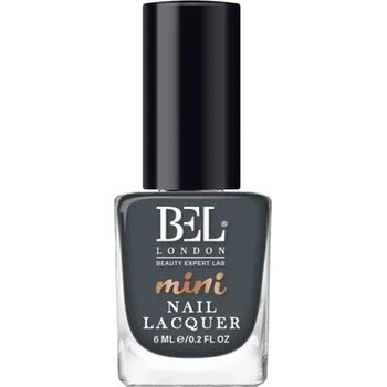 BEL London Mini Лак за нокти 243 Dark Grey 6 мл