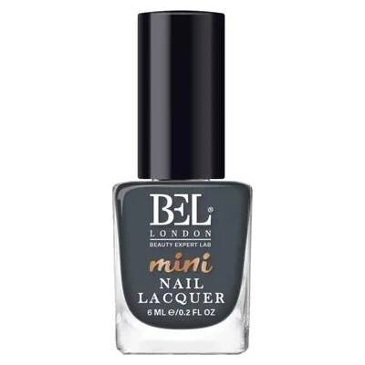 BEL London Mini Лак за нокти 243 Dark Grey 6 мл