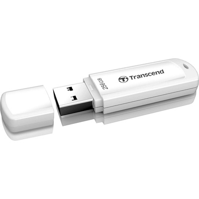 Памет Transcend 256GB, USB3.1, Flash Drive, Classic, White (TS256GJF730)