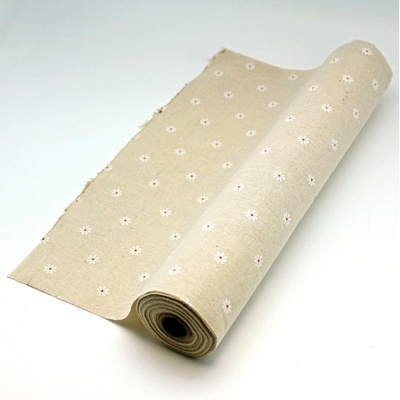 Látková šerpa 36 cm - červená lesklá - 250 CM