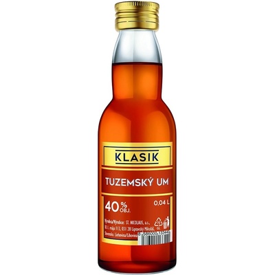 St. Nicolaus Tuzemský Um 40% 0,04 l (čistá fľaša)
