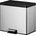EKO-Europe EKO Кош за разделно събиране ESSENTIAL - 2 х 15 л. - хром мат (EKO 822830 - Matt s/s)