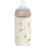 Suavinex Wonderland SX PRO +3 MF детско шише Pink Rabbit 240ml