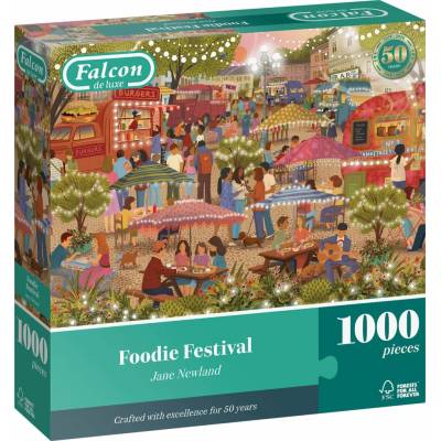 FALCON Festival jedla 1000 dielov