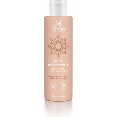 BOHO Přírodní odlakovač na nehty bez acetonu Bio 100 ml