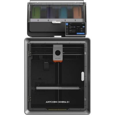 AnyCubic 3D принтер - Kobra S1 Combo (технология с нишки, конструкция 250x250x250 мм) KS1CBK0A-O (KS1CBK0A-O)