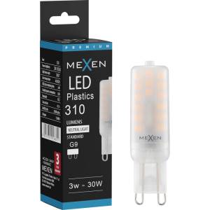 Mexen Aura LED крушка G9, 3W, Неутрална - 4000K, 310 lm - L120-G9-0340-01 (L120-G9-0340-01)