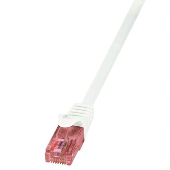 LogiLink CAT6 U/ UTP patch kábel PrimeLine AWG24 LSZH, 1m fehér, CQ2031U (CQ2031U) (CQ2031U) (CQ2031U)