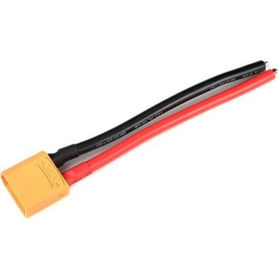 GForce Konektor zlacený XT-90 samice s kabelem 10AWG 12cm GF-1082-002