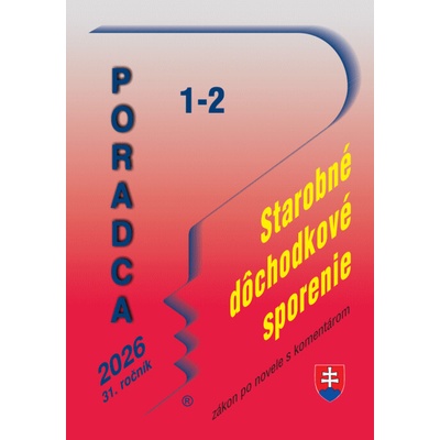 Poradca č. 1-2 / Zákon o starobnom dôchodkovom sporení 2026