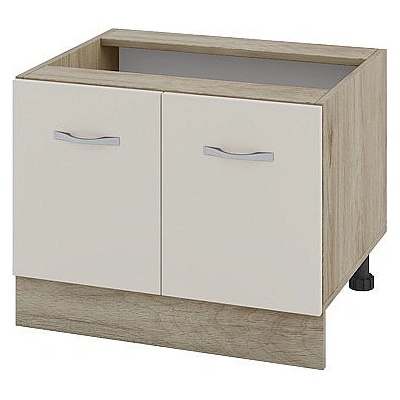 ИРИМ Долен шкаф за свободностояща фурна тип "Раховец" Сити АРС-32 дъб сонома арвен / сатен 60 см