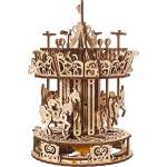 UGears Дървен 3D пъзел Ugears от 305 части - Увеселителна въртележка (U-70129 )