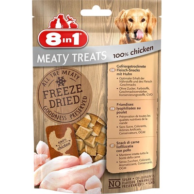 8in1 50г Meaty Treats 8in1, лакомства за кучета - пилешки гърди
