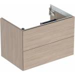 Geberit Стенен шкаф Geberit One, бежов дъб, 75 см с 2 чекмеджета (505.262.00.5)