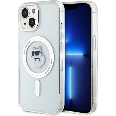 KARL LAGERFELD Кейс Karl Lagerfeld IML Choupette MagSafe за iPhone 15, прозрачен (3666339162399)