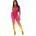 Leg Avenue Ombre Footless Bodystocking 89323 Sunset
