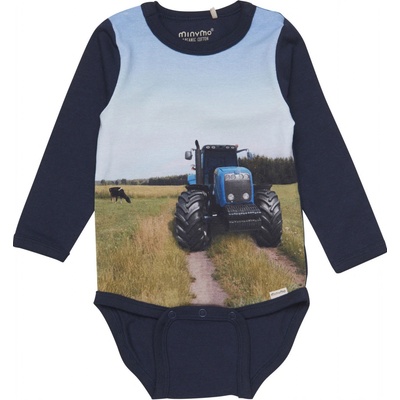 BODY MINYMO KOJENECKÉ S TRAKTOREM NAVY NIGHT