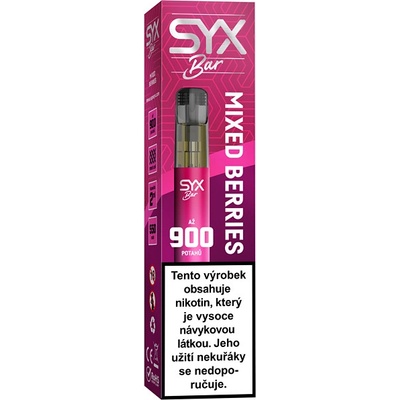 Syx Bar Mixed Berries 16,5 mg 900 potáhnutí 1 ks – Sleviste.cz