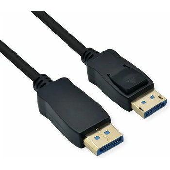 Image 1 of Roline Кабел Roline 11.04. 6000, DisplayPort(м) към DisplayPort(м), 1m, черен, 7680x4320@60Hz, 40 Gb/s (11.04.6000)