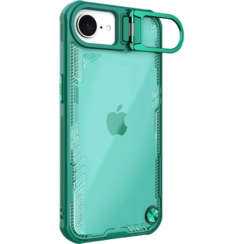 Nillkin Калъф Nillkin Iceblade Prop със стойка за iPhone 16e - зелен (6902048296350)
