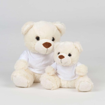 ARIEL Мече с тениска 30 см. бежово