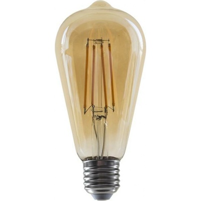 ACA Lighting LED FILAMENT E27 STEP-DIM ST64 jantar 8W 2700K 230V 920lm RA80 CONDI8WWAMSD