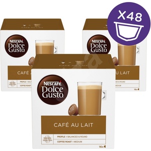 NESCAFÉ Cafe au LAIT 3 ОПАКОВКИ, 3x16 капсули