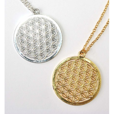 Fashion Jewerly řetízek květ života 1529