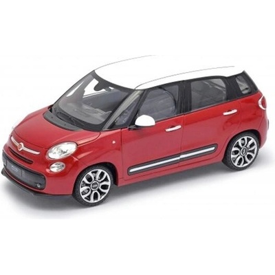 Welly Fiat 500L 2013 Červený 1:24