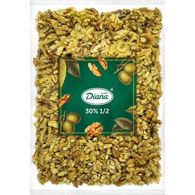 Diana Company Jadrá vlašských orechov 30% polovice 1000 g