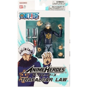 BANDAI Anime heroes one piece - trafalgar law (ah36937)