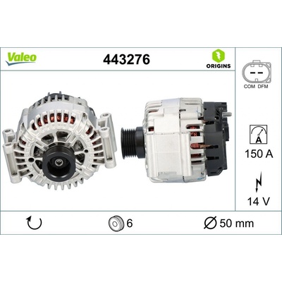 Generátor VALEO 443276