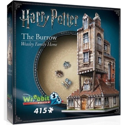 Wrebbit 3D puzzle Harry Potter Doupě 415 ks – Zbozi.Blesk.cz