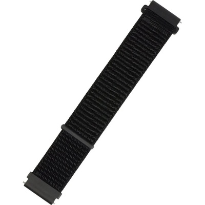 Xmart Каишка Xmart - Watch Band Fabric, 22 mm, Dark Black (17773)