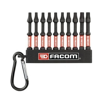 Facom RÁZOVÝCH BITŮ 25 MM T20 (6X) - T25 (2X) - T30 (2X) - FC-ENX.JP101