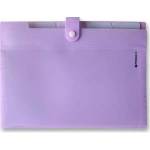 Tadeo Trading Briefcase with compartments A4 PP-105 purple