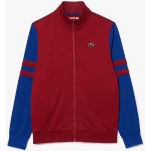 Lacoste Блуза Lacoste Zip-Up Stretch Tennis Sweatshirt - Red