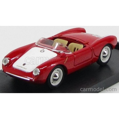Brumm Porsche 550 Rs 1954 Červená Bílá 1:43
